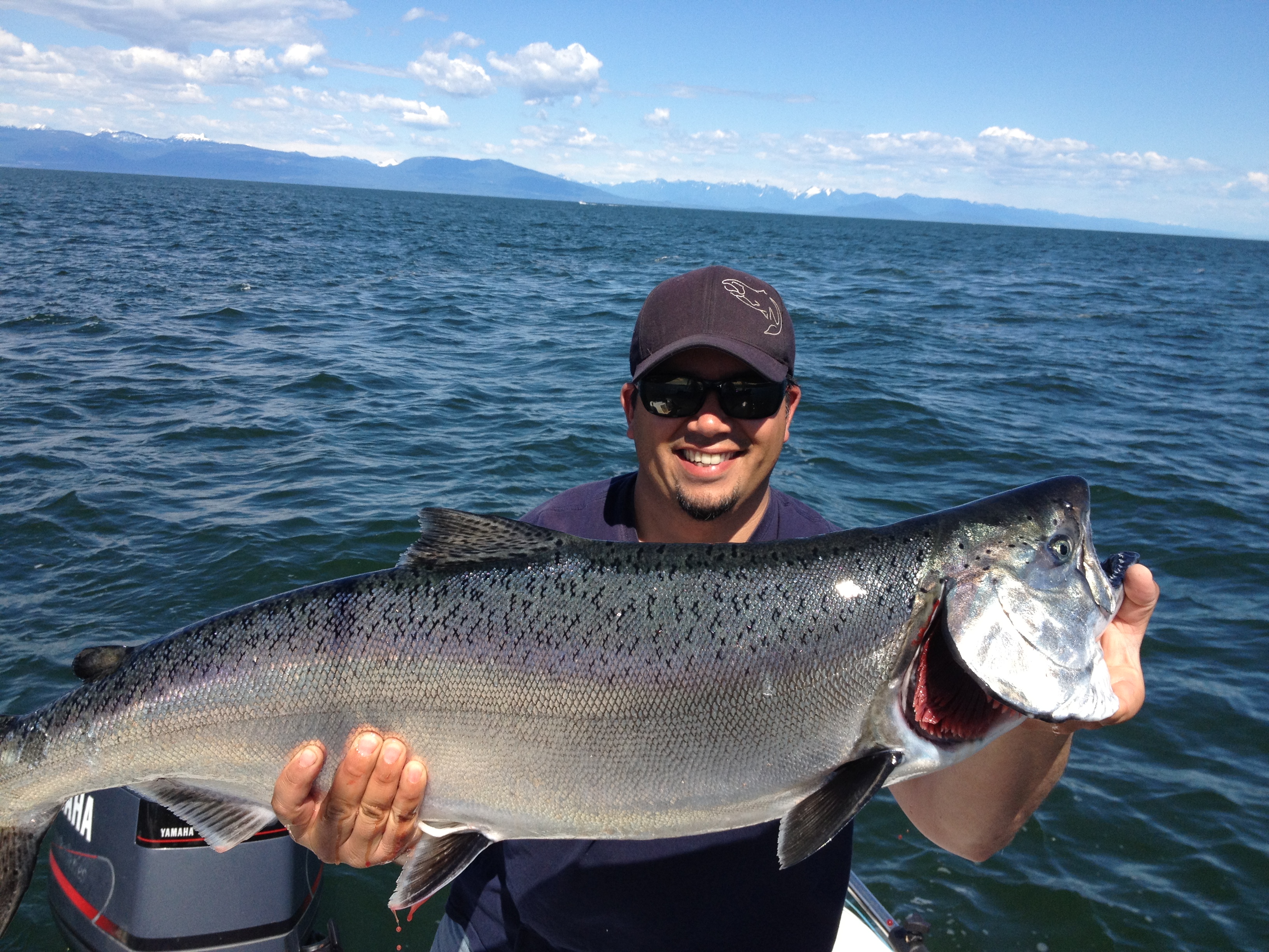 34lb Chinook Salmon Caught off Nanaimo! - The Fishing Experience : The